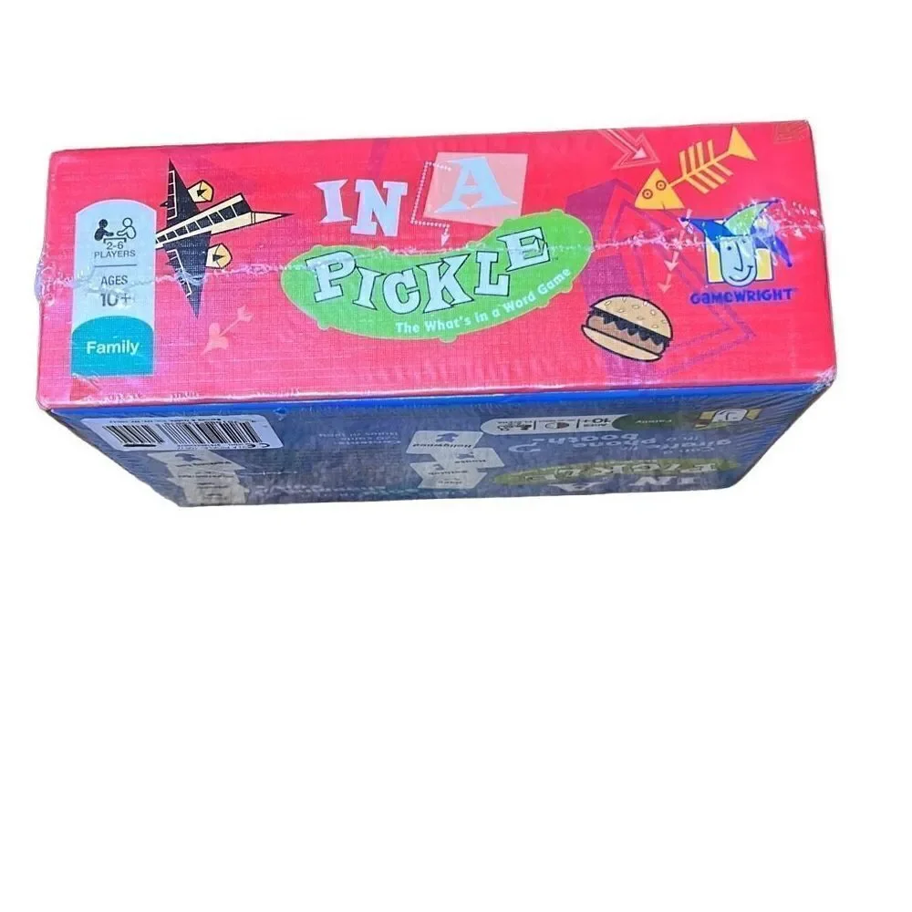 Gamewright U.S. In A Pickle Family 2-4 Play Age 10+ Word Card Game One Size